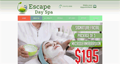 Desktop Screenshot of escapedayspala.com